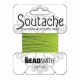 Beadsmith polyester soutache koord 3mm - Lime